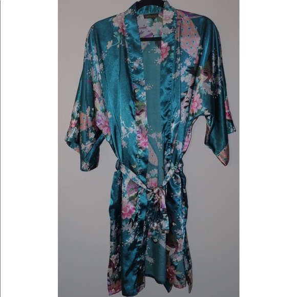 Silk Bath Robe - Picture 4 of 4